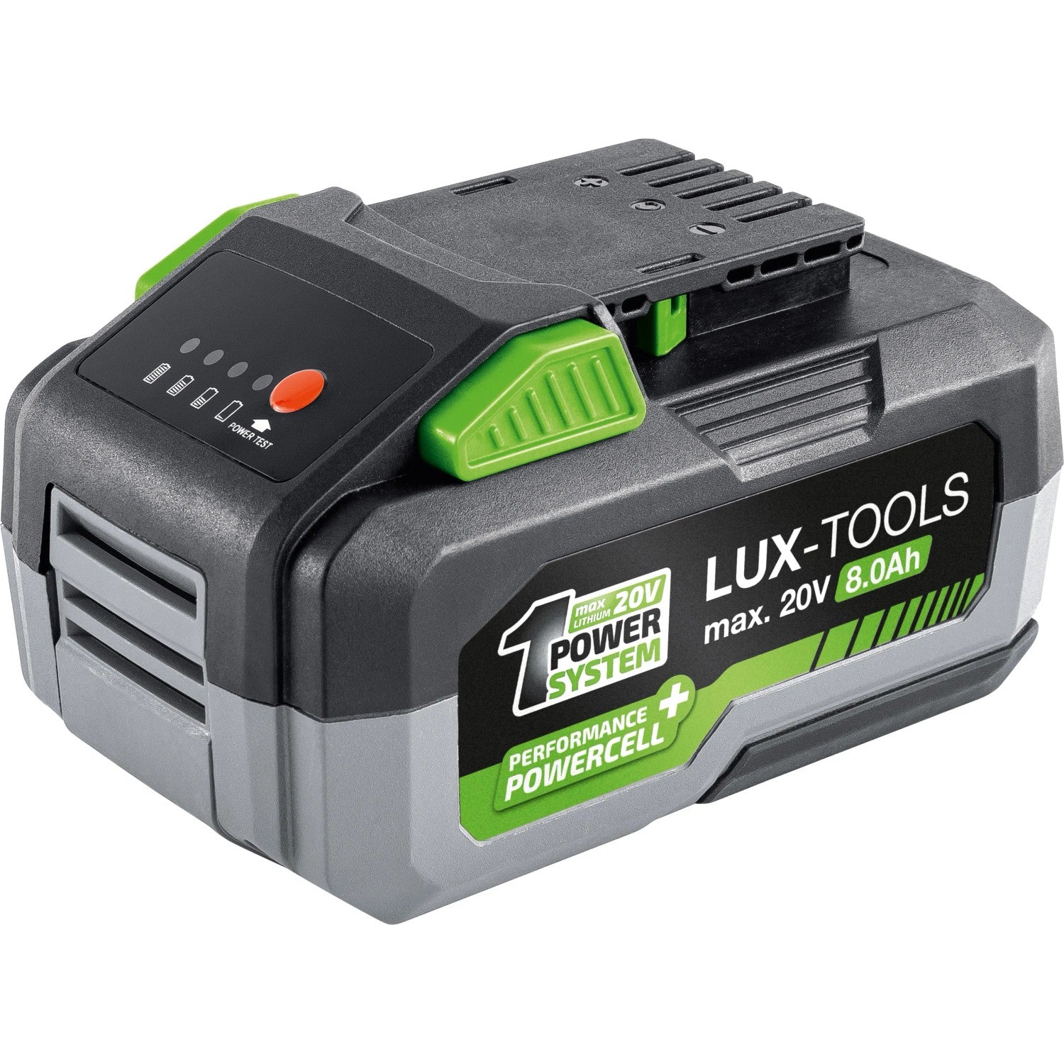 LUX-TOOLS Akku AK-20/8.0 20V 8Ah PowerSystem Akku für Elektrowerkzeuge - 4007871963195