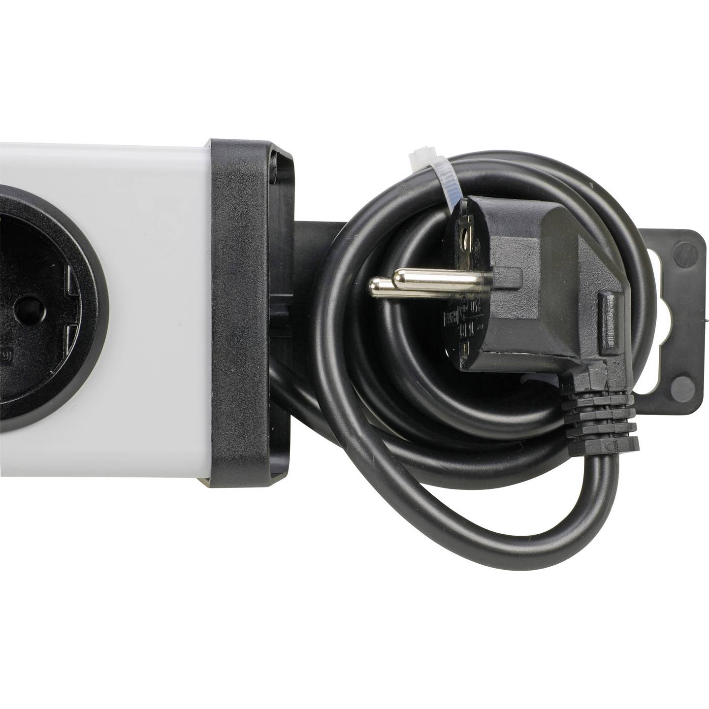 Ehmann Master/Slave-Steckdosenleiste 5-fach Grau Schwarz 1,5m IP20 - 4012096007487