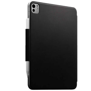 B-Ware Nomad Tablet Hülle FlipCase für iPad Pro 11" M4/M5 Schwarz Leder mit