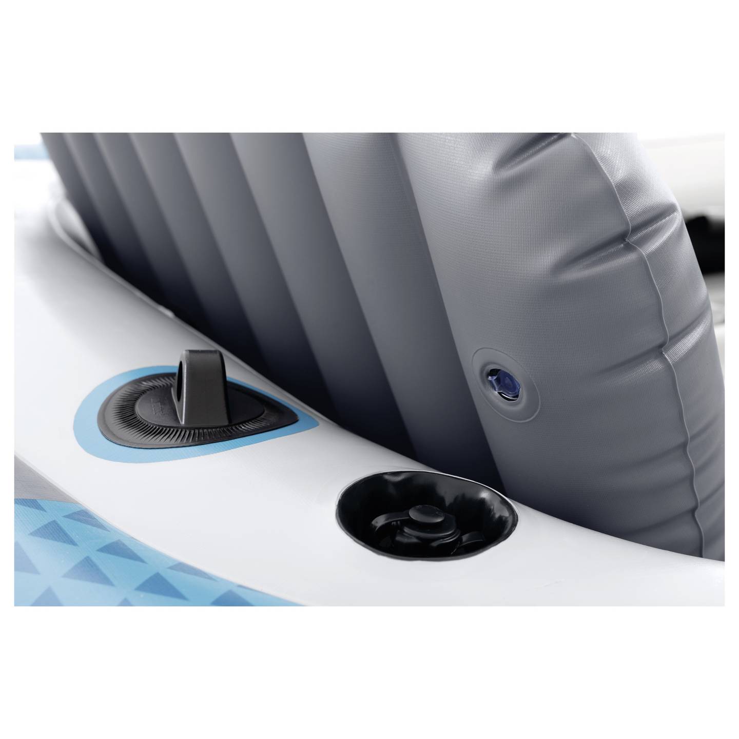 Intex Excursion 4 Bootset Sportboot 4 Personen 500kg Aluminium Paddel 315x165cm - 6941057430621