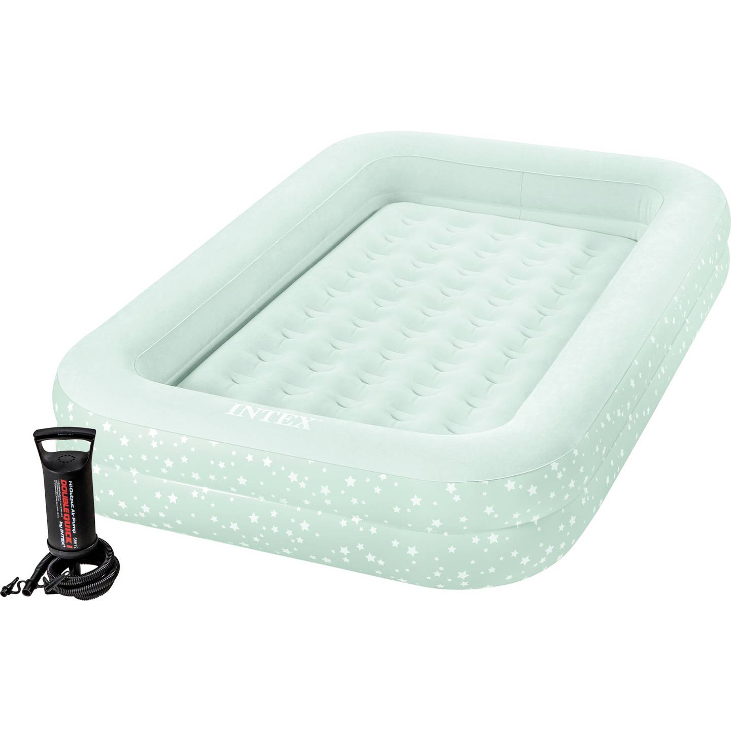 Intex Kinder-Reisebett Kidz Travel 107x168x25 mit extra hohem Rand - 6941057468105
