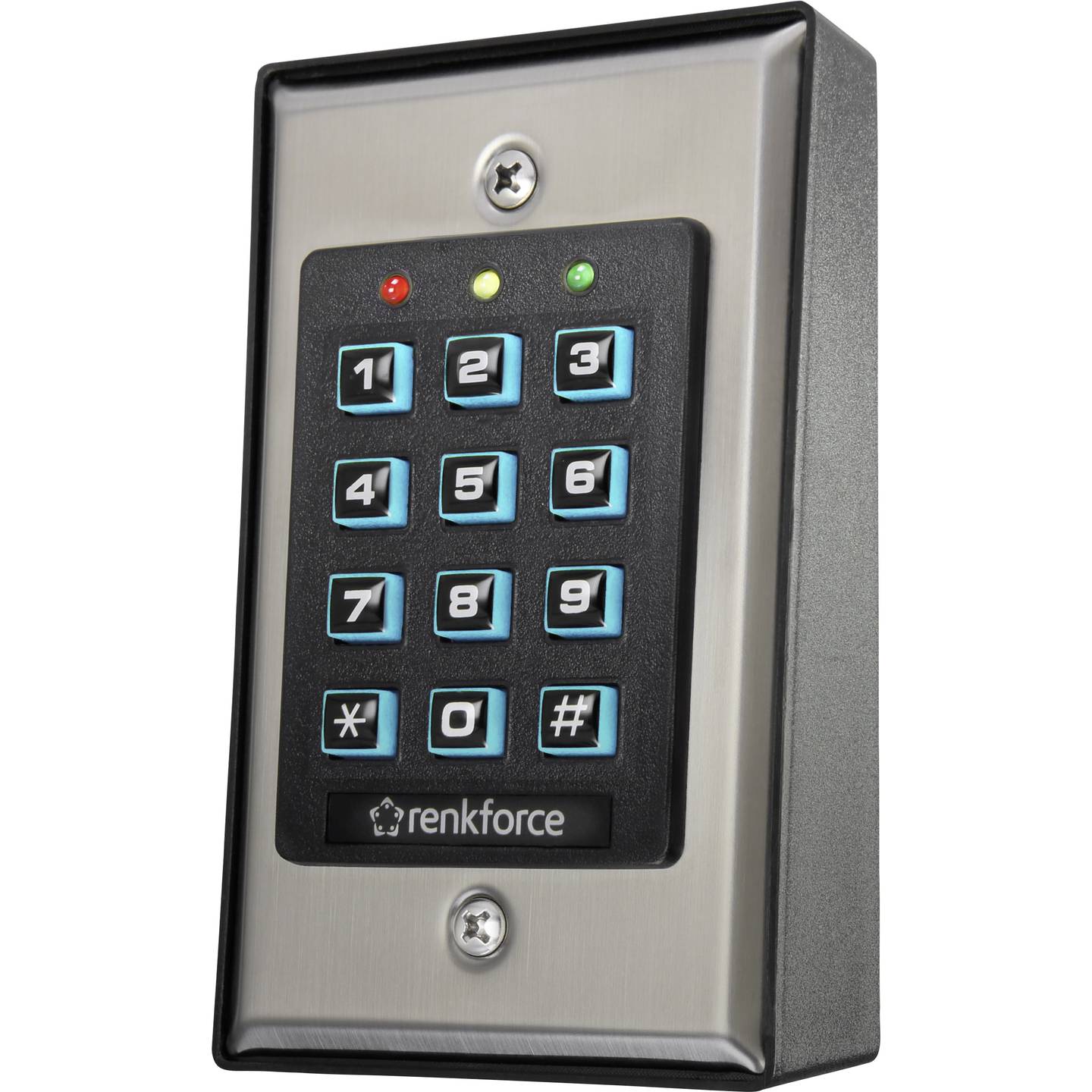 Renkforce Codeschloss Aufputz Zahlencode Zugangskontrolle mit Tastatur 72x117mm - 4016139311401