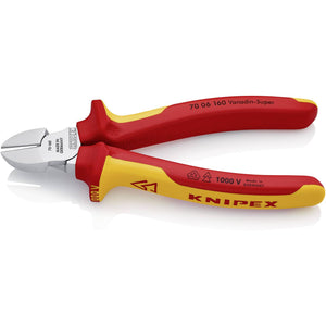 B-Ware Knipex Seitenschneider VDE 70 06 160 Zange Handwerkzeug 160mm Vanadiumstahl