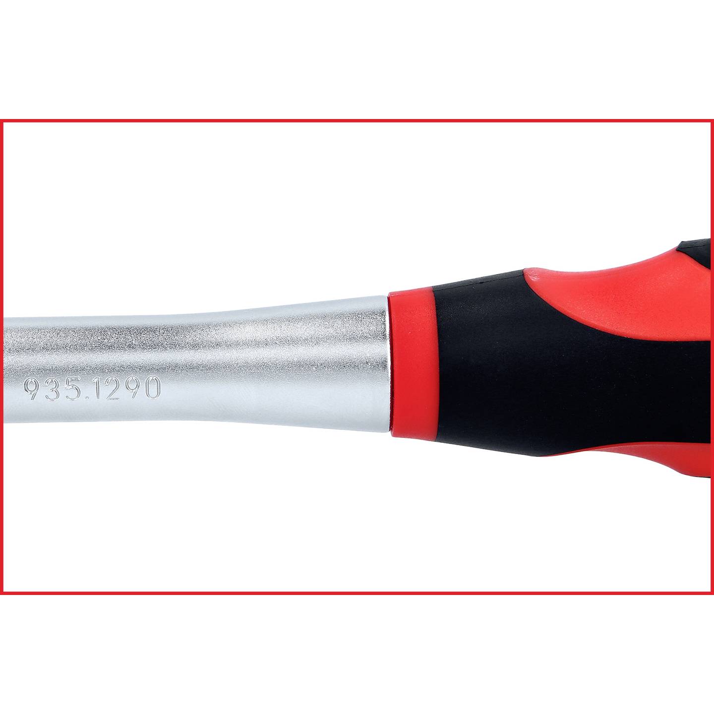 KS Tools Umschaltknarre 1/2" Ratsche 100 Zähne 950Nm Chrom-Vanadium Stahl 425mm - 4042146865477
