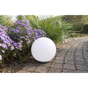 B-Ware Heitronic Solar-Dekoleuchte Solarkugel LED Gartenleuchte RGBW schwimmfähig