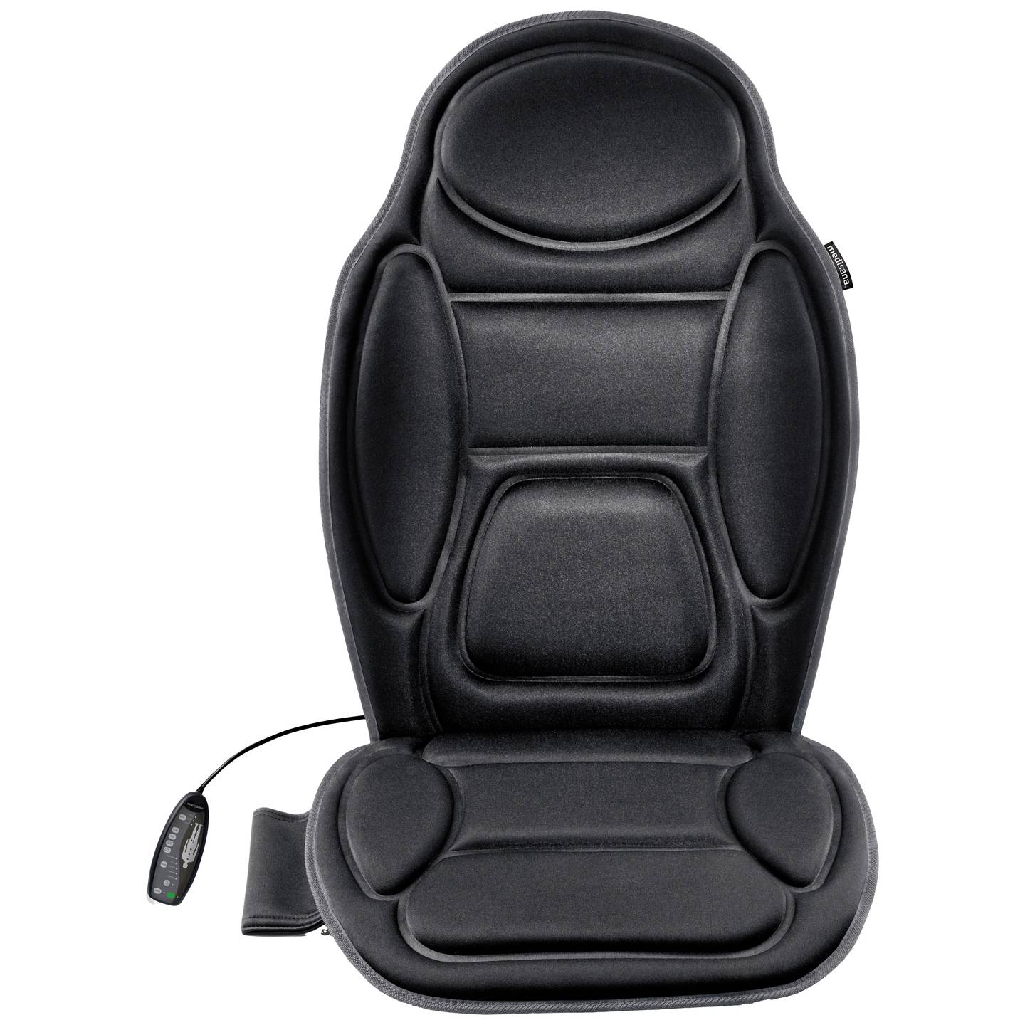 Medisana Massagesitzauflage MCH Schwarz Heizkörper Massagefunktion 9,6W 5 Stufen - 4015588889356