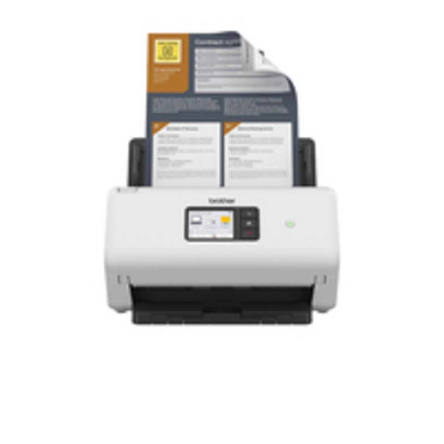 Brother Dokumentenscanner ADS-4500W Duplex A4 600dpi 35Seiten/Min LAN mehrfarbig - 4977766814577