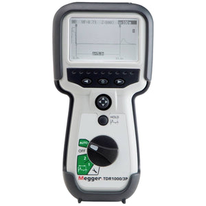 B-Ware Megger Kabelmessgerät TDR1000/3P POWER Fehlerlokalisierung CAT IV 150V 600g