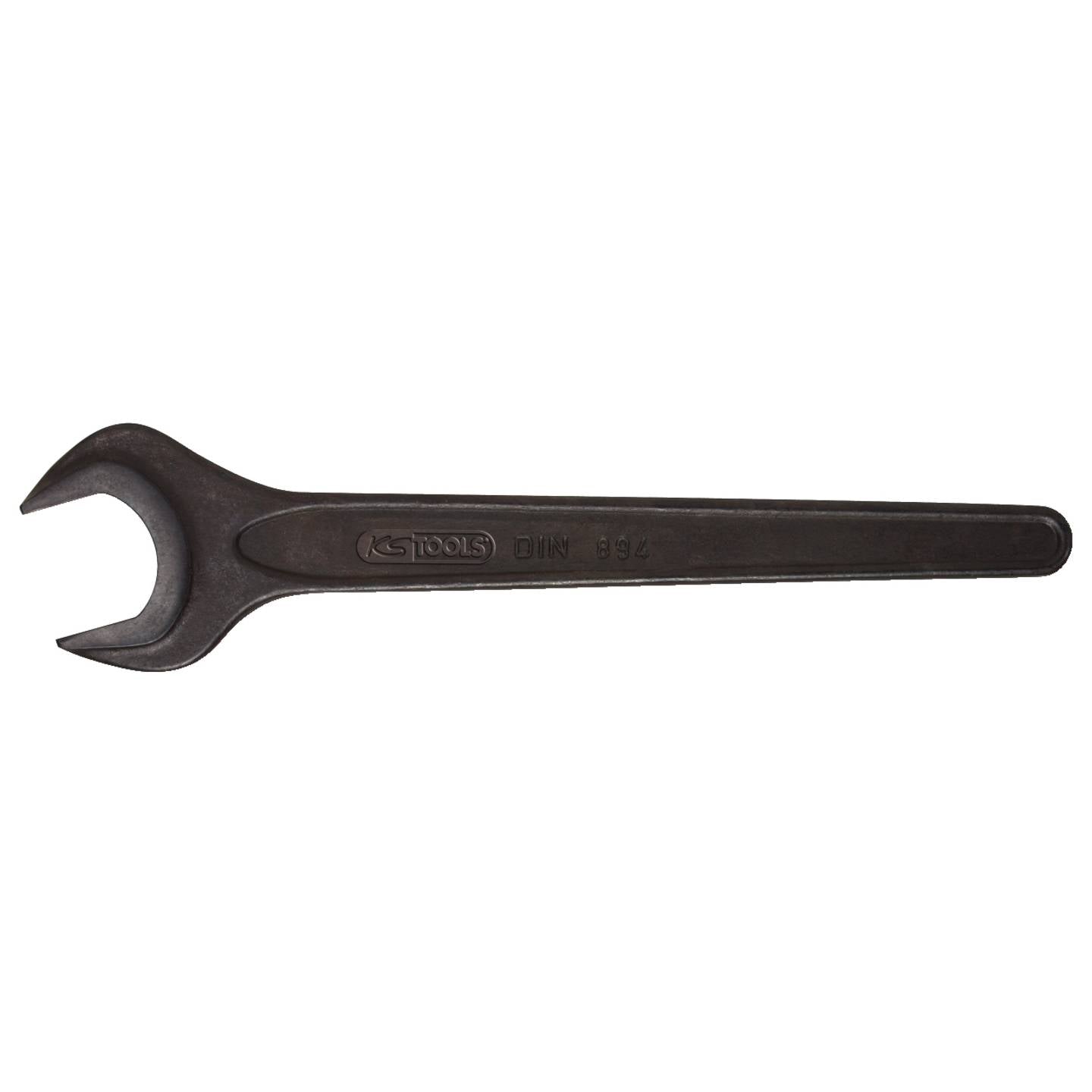 KS Tools Einmaulschlüssel 48mm Schlüsselweite Chrom-Molybdän Stahl 395mm 15° - 4042146109175