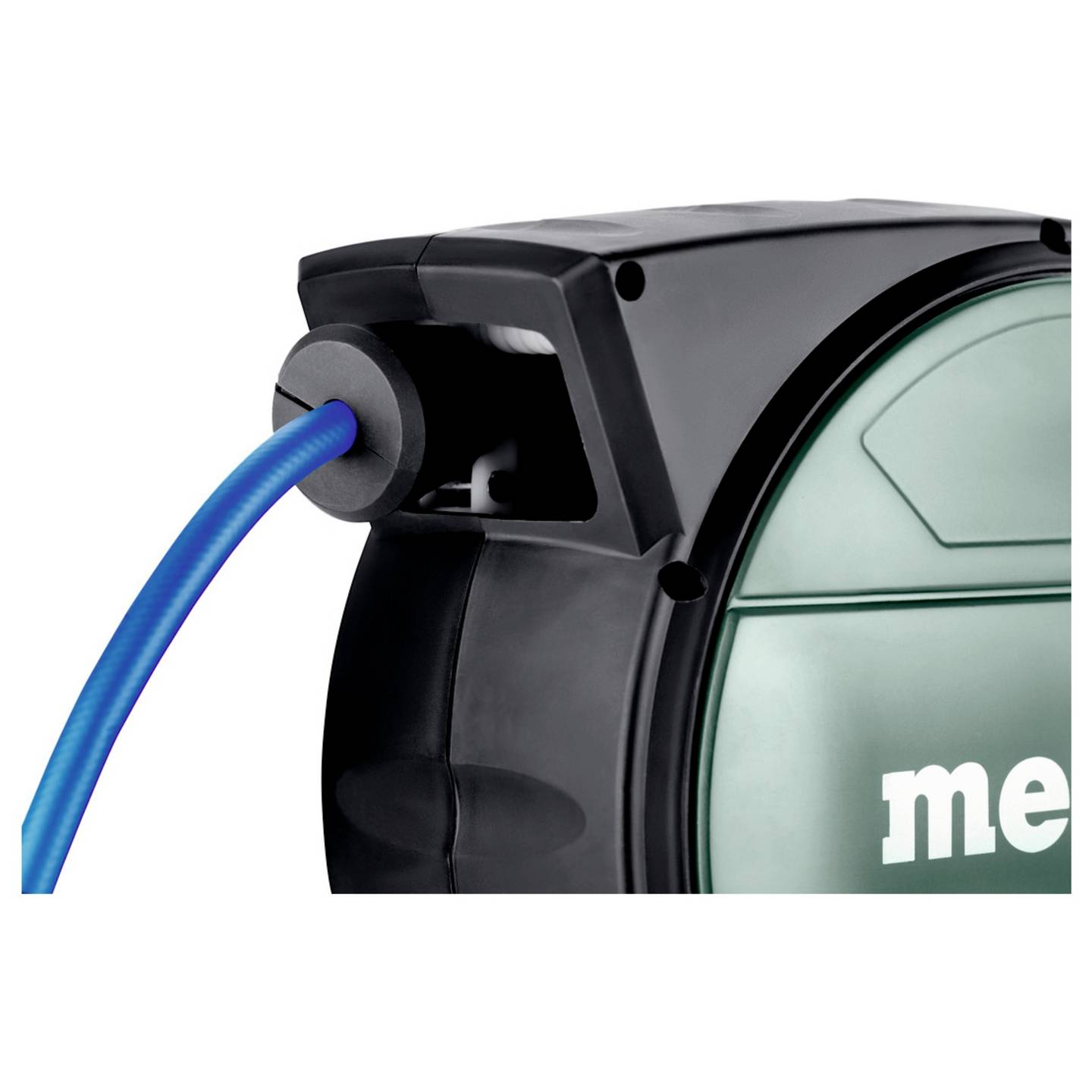 Metabo Druckluft-Schlauchaufroller 8m Wandbefestigung 15bar Handwerkzeug 1 Stück - 4061792280557