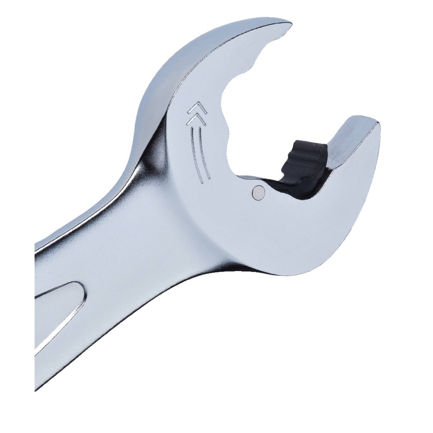 KS Tools Maul-Ringratschenschlüssel 30mm Chrom-Vanadium Stahl 72 Zähne 396mm - 4042146477663