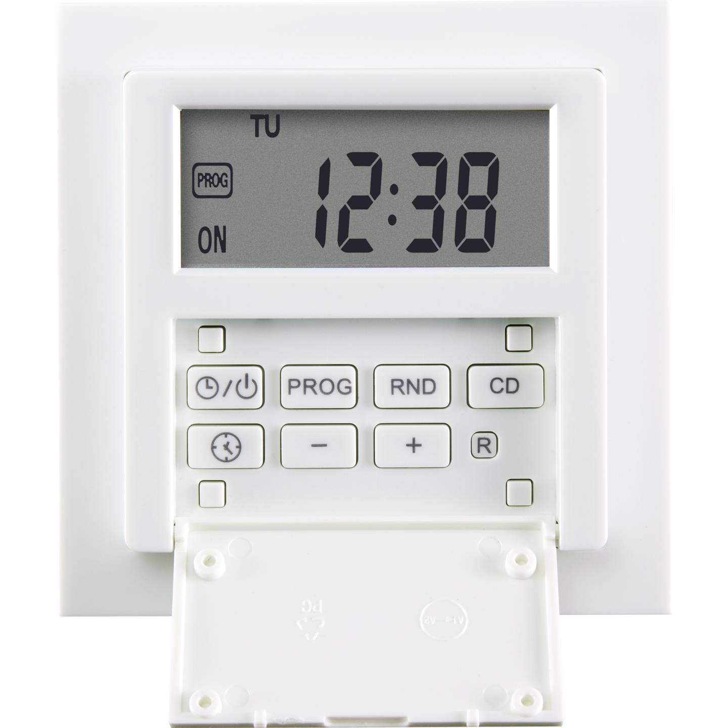 Sygonix Unterputz-Timer digital Wochenprogramm 1800W Countdown-Funktion Lampe - 4064161043487
