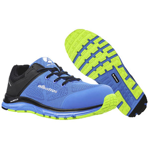 B-Ware Albatros Sicherheitsschuh LIFT BLUE IMPULSE LOW S1P ESD Größe 45 blau/schwarz