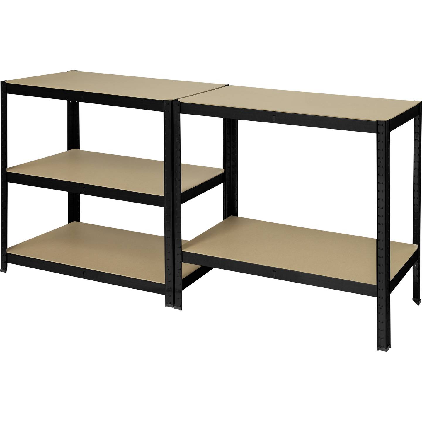 TOOLCRAFT KCT20CP Schwerlastregal Regal Kellerregal 175 kg 90x180x40 cm Metall - 4064161199740