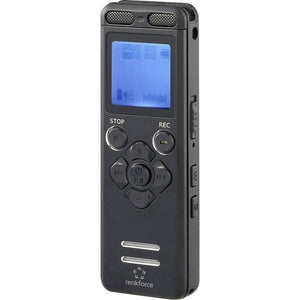 B-Ware Renkforce RF-DVR-E36 Digitales Diktiergerät 25h Aufzeichnung Geräuschunterdrü...
