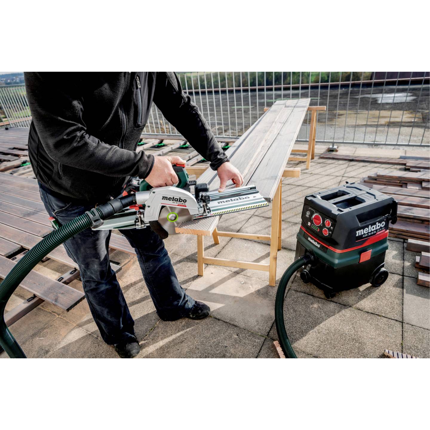 Metabo Führungsschiene 834 mm für Handkreissägen KS 18 LTX 66 BL, KS 66 FS - 4061792198616
