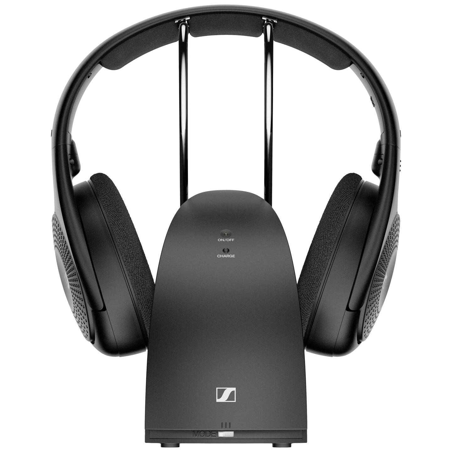 Sennheiser On Ear Kopfhörer Funk Stereo RS 120-W mit Lautstärkeregelung schwarz - 4260752330367