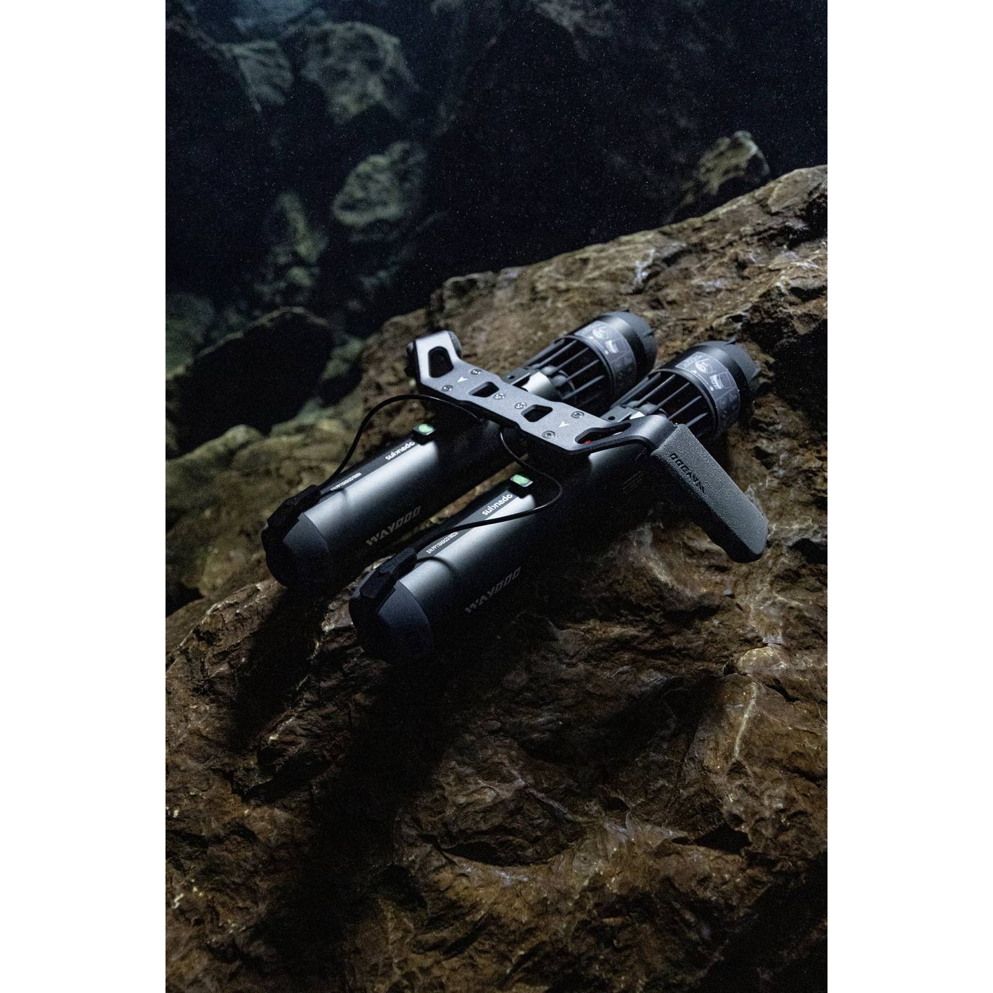 WAYDOO Unterwasser Scooter Griffhalterung Grau für Subnado Twin Motor 1100x500mm - 6974416940837