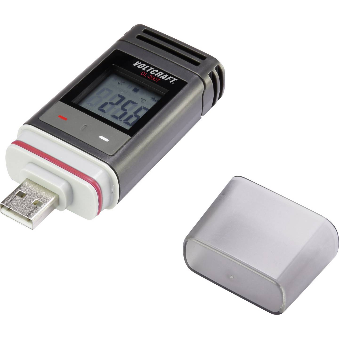 VOLTCRAFT DL-200T Datenlogger mobiler Funk-CMOS-Scanner IP65 Bluetooth - 4016139081274