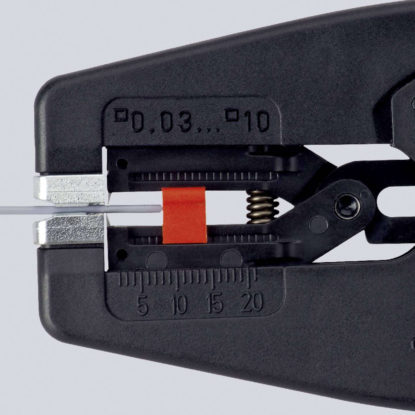 Knipex MultiStrip 10 Abisolierzange Zange Abisolierwerkzeug Automatisch Gehärtet - 4003773054580