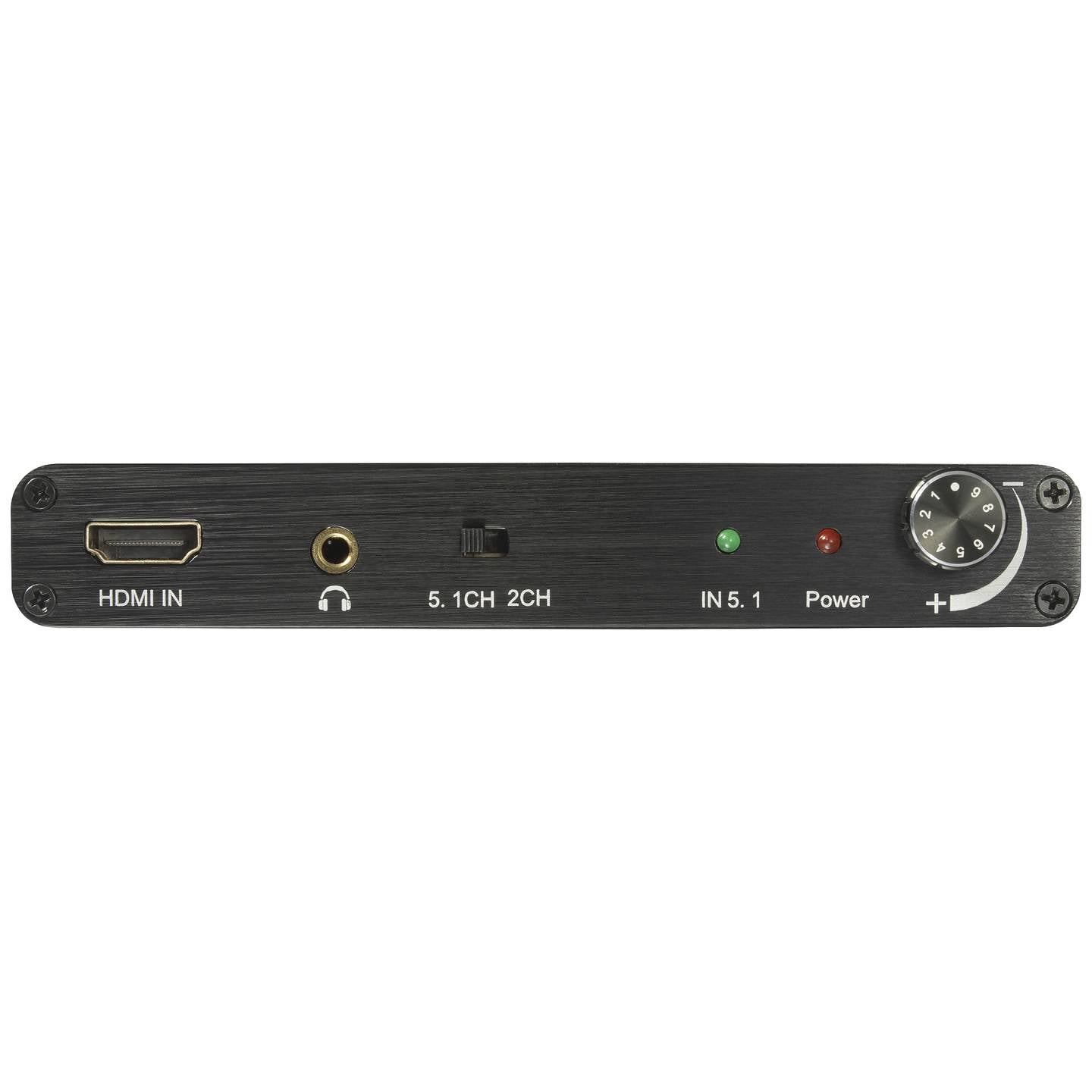 SpeaKa Professional Audio Extraktor HDMI 5.1-Kanal Dolby AC-3 Schwarz - 4064161227276