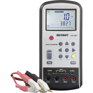 B-Ware Voltcraft LCR-300 Komponententester digital LCR-Messgerät CAT I Anzeige Gerät