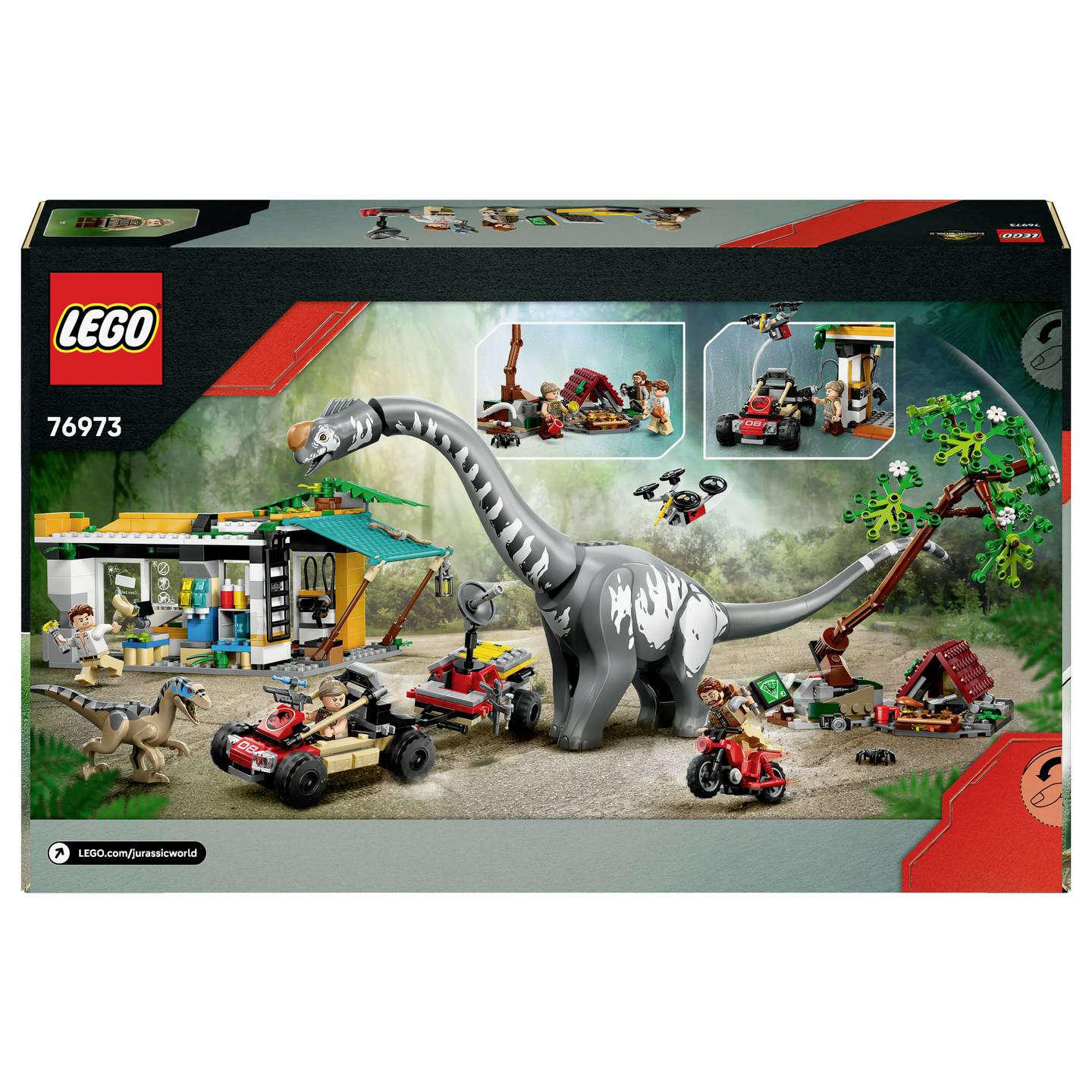 LEGO Jurassic World Bauset Spielset Dinosaurier Raptor Titanosaurus Abenteuer - 5702017812786