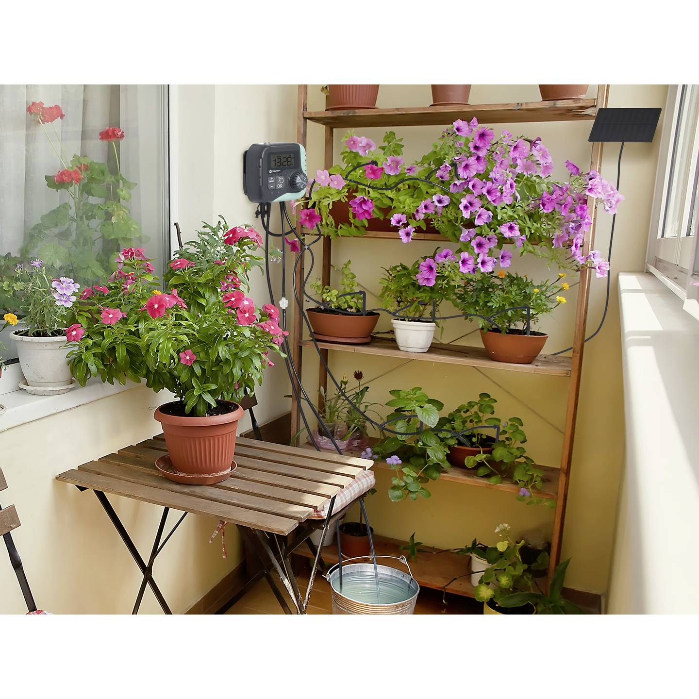 TOOLCRAFT TO-9612294 Bewässerungssteuerung Wassermanager Zeitschaltuhr Garten - 4064161329260