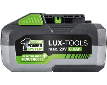 LUX-TOOLS Akku AK-20/8.0 20V 8Ah PowerSystem Akku für Elektrowerkzeuge - 4007871963195