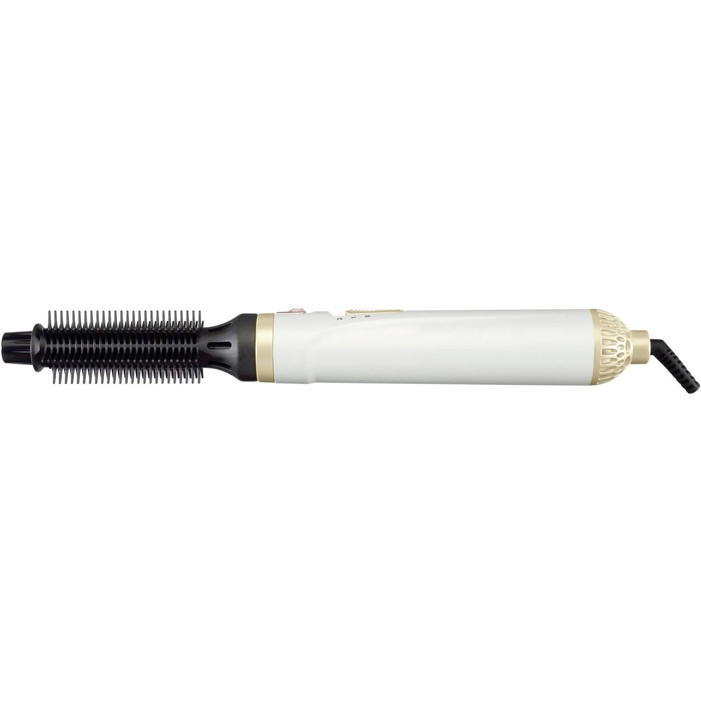 Rowenta Lockenstab Warmluft-Lockenbürste 300 W Kabel 1,80 m Weiß Gold - 3121040039342