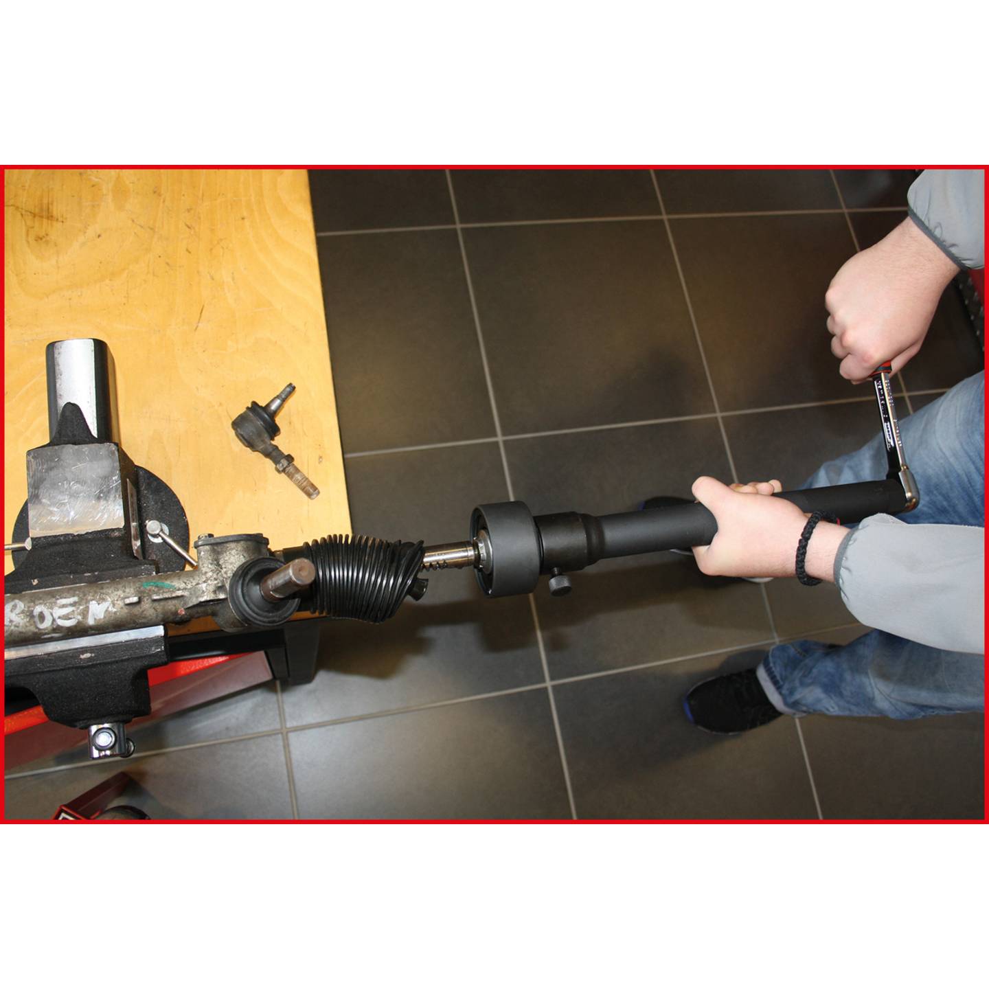 KS Tools Spezialschlüssel Satz  Axialgelenk Spurstangen Demontage 4-tlg 150.1125 - 4042146623978