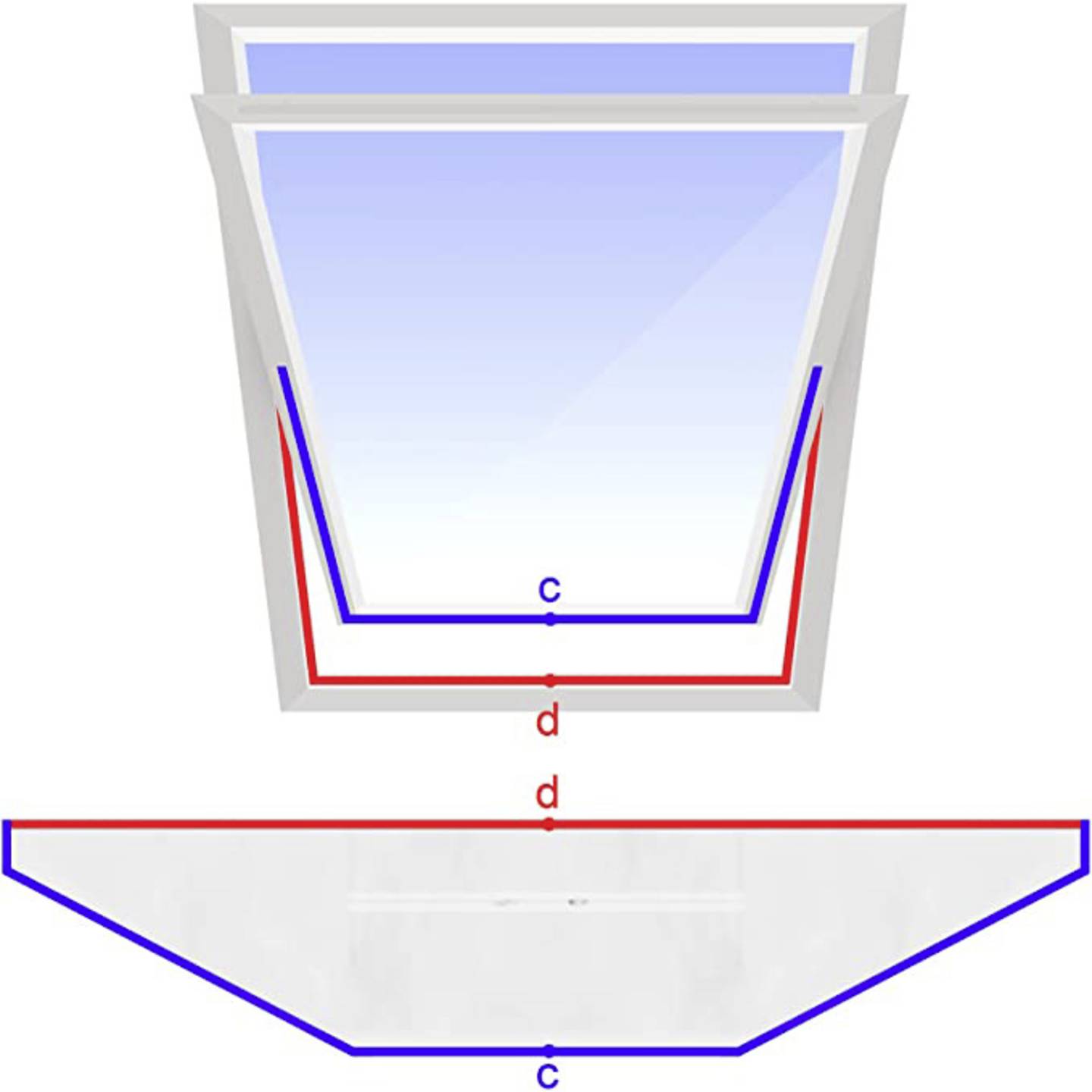 Be Cool Fensterabdichtung Weiß 2000mm x 390mm 1 St. für Energieeffizienz - 9005151001280