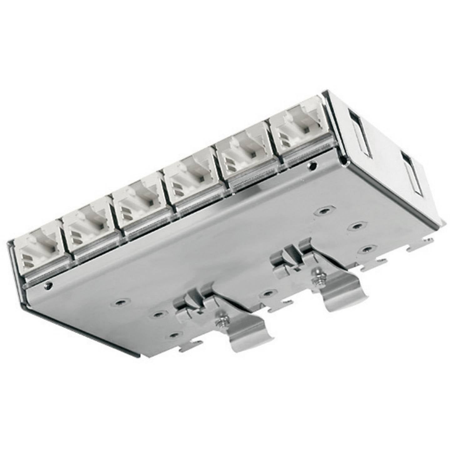 Telegärtner 100006992 6 Port Netzwerk-Patchpanel CAT 6a 3 HE Bestückt - 4018359368203