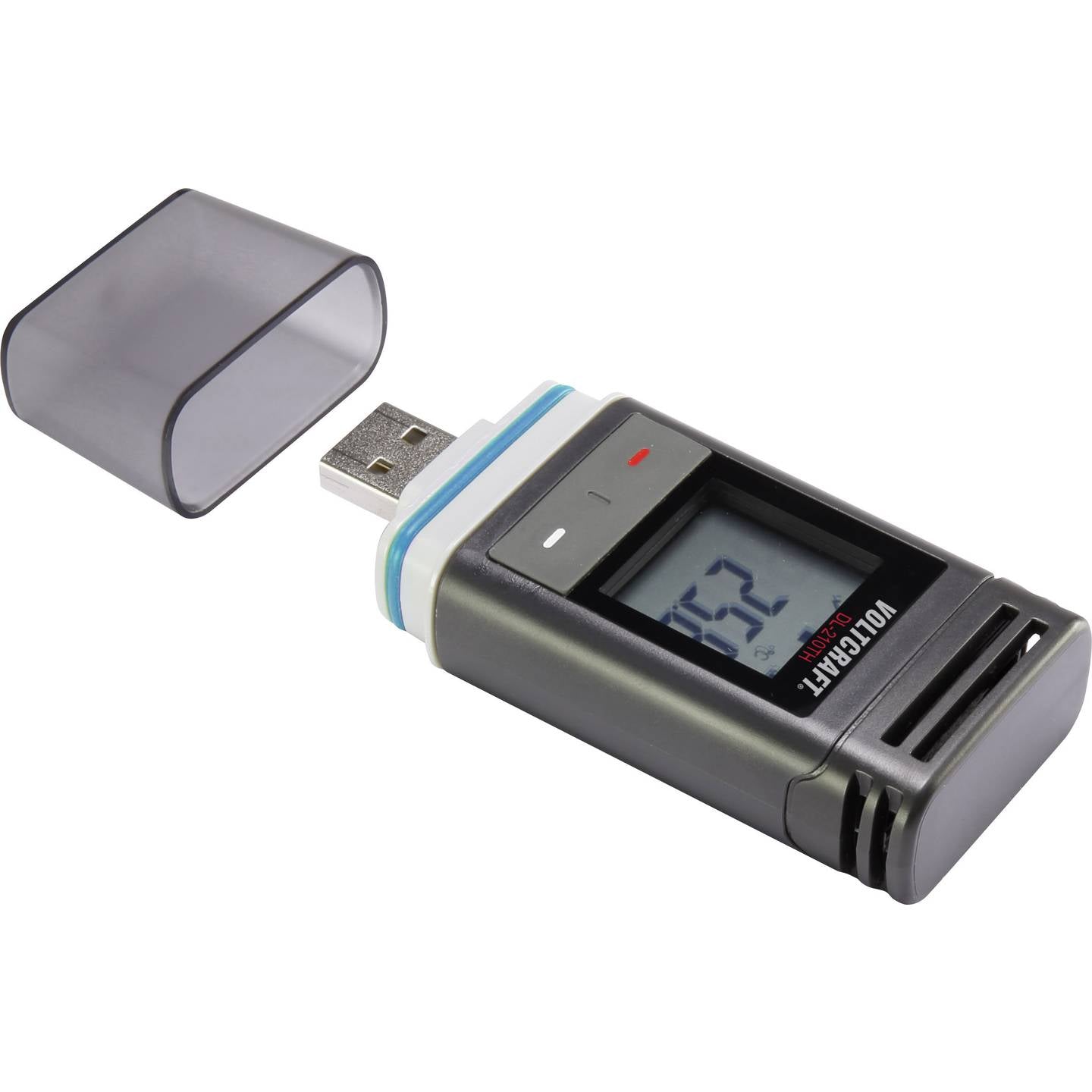 VOLTCRAFT Temperatur-Datenlogger DL-210TH Luftfeuchte-Logger IP65 USB - 4016139081281