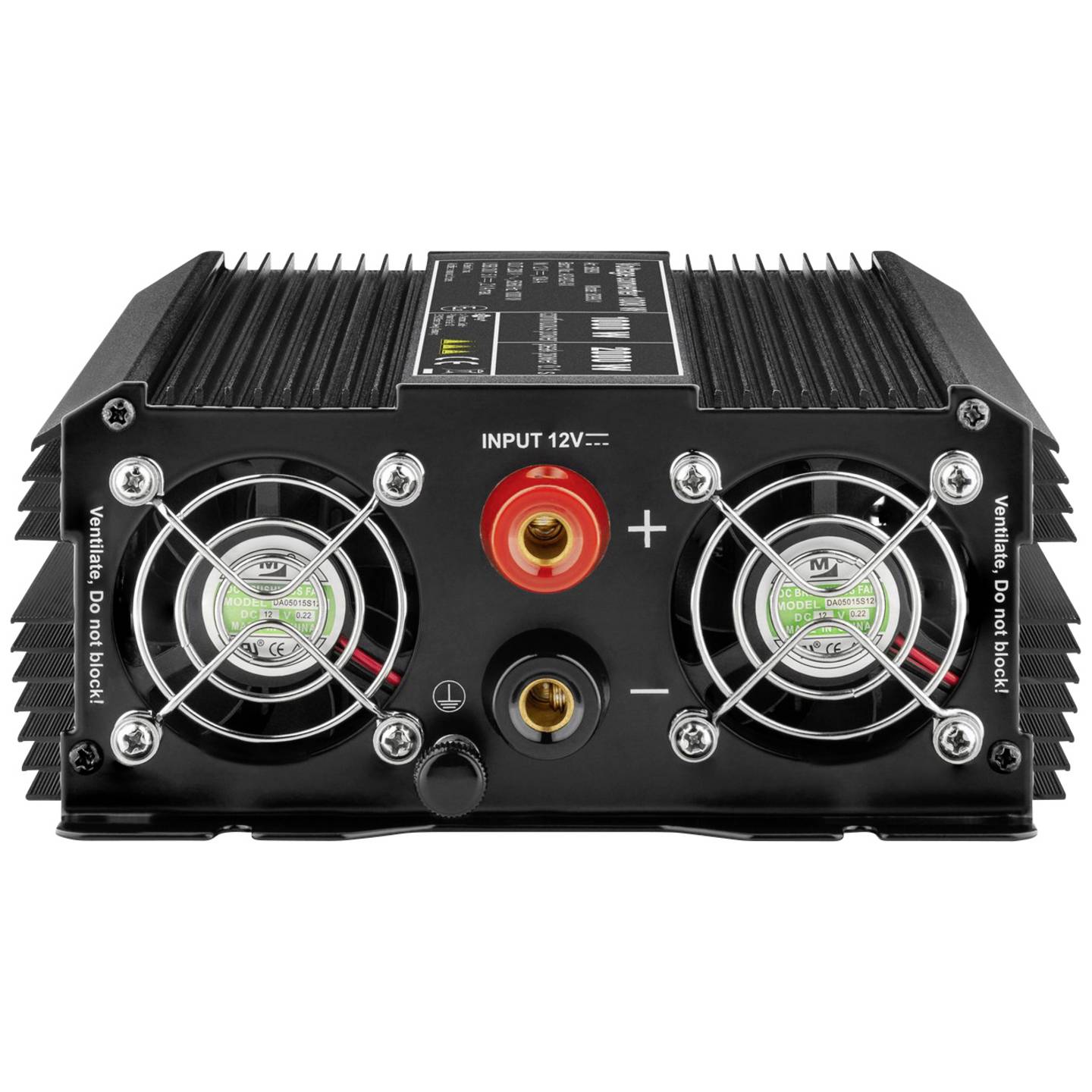 GOOBAY Spannungswandler 1000W Transformator Wechselrichter 230V 12V 24V 500W - 4040849588907