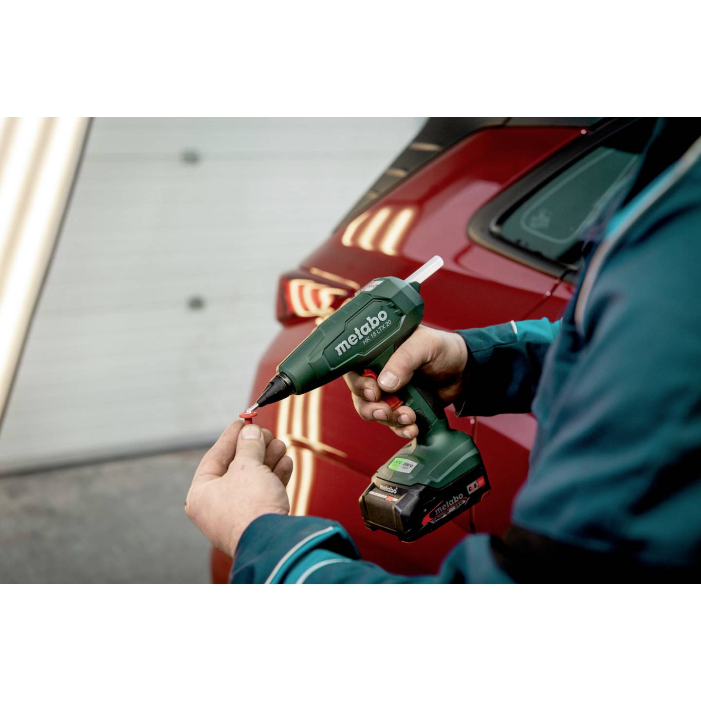 Metabo Akku Heißklebepistole Heißkleber Klebepistole 18V 11mm ohne Akku 200°C - 4061792244887