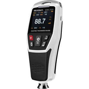 B-Ware VOLTCRAFT Schichtdicken-Messgerät SDM-2125 Wirbelstrom 0-1250µm LCD 130g
