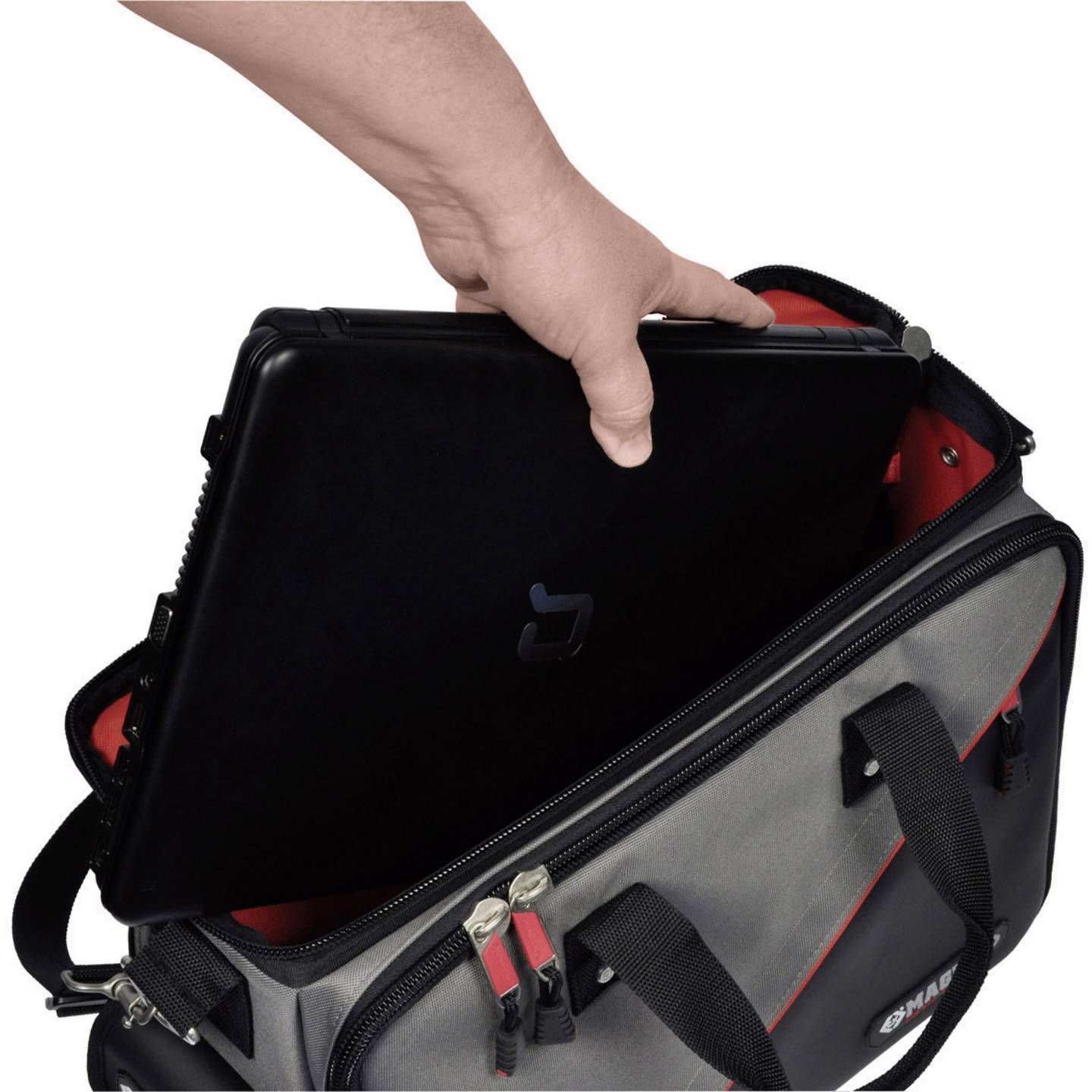 C.K Werkzeugtasche unbestückt Techniker Tasche Polyester schwarz 210x460x330mm - 5013969962659