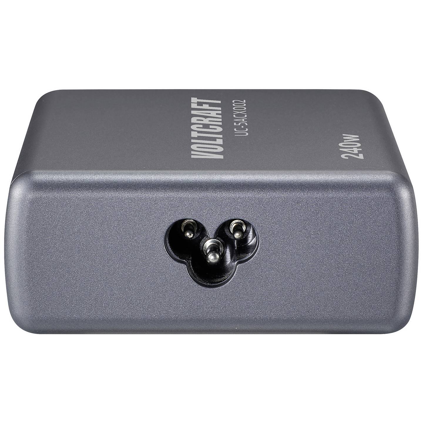 VOLTCRAFT UC-5ACX002 USB-Ladestation Tischladegerät Ladegerät Multistecker - 4064161291673