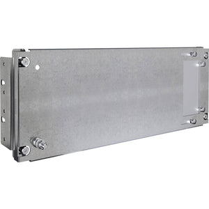 B-Ware Rittal Montageplatte SV 9683.562 Stahlblech 193mm x 502mm verzinkt 1 Stück