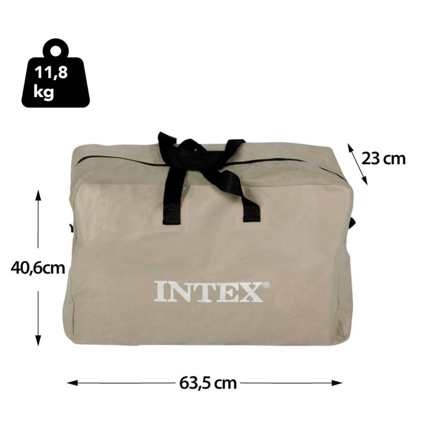 Intex Boot Challenger K1 Kajak Paddel Pumpe 100kg schwarz-grün Reparatur-Set - 6941057463056