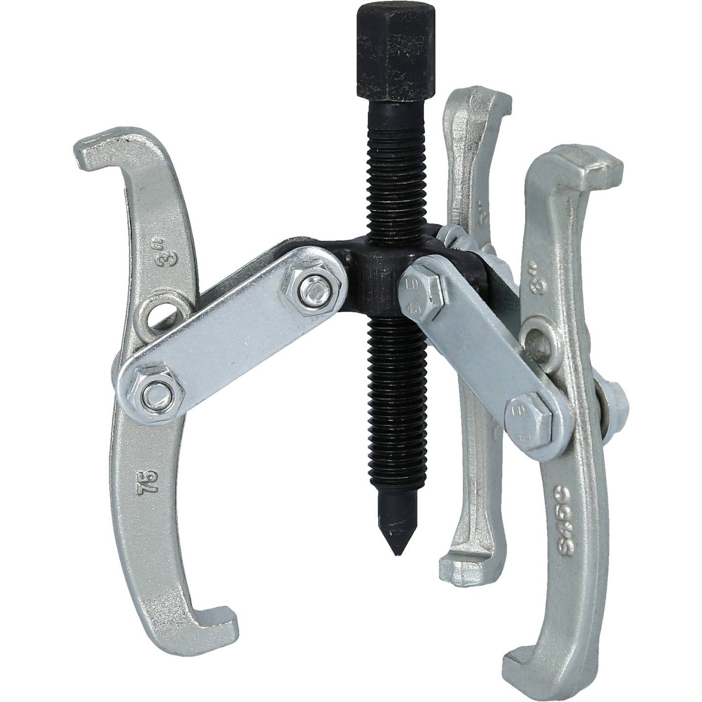 Brilliant Tools Abzieher 3-armig Spannbereich 50-90mm Handwerkzeug Abzieher - 4042146844779