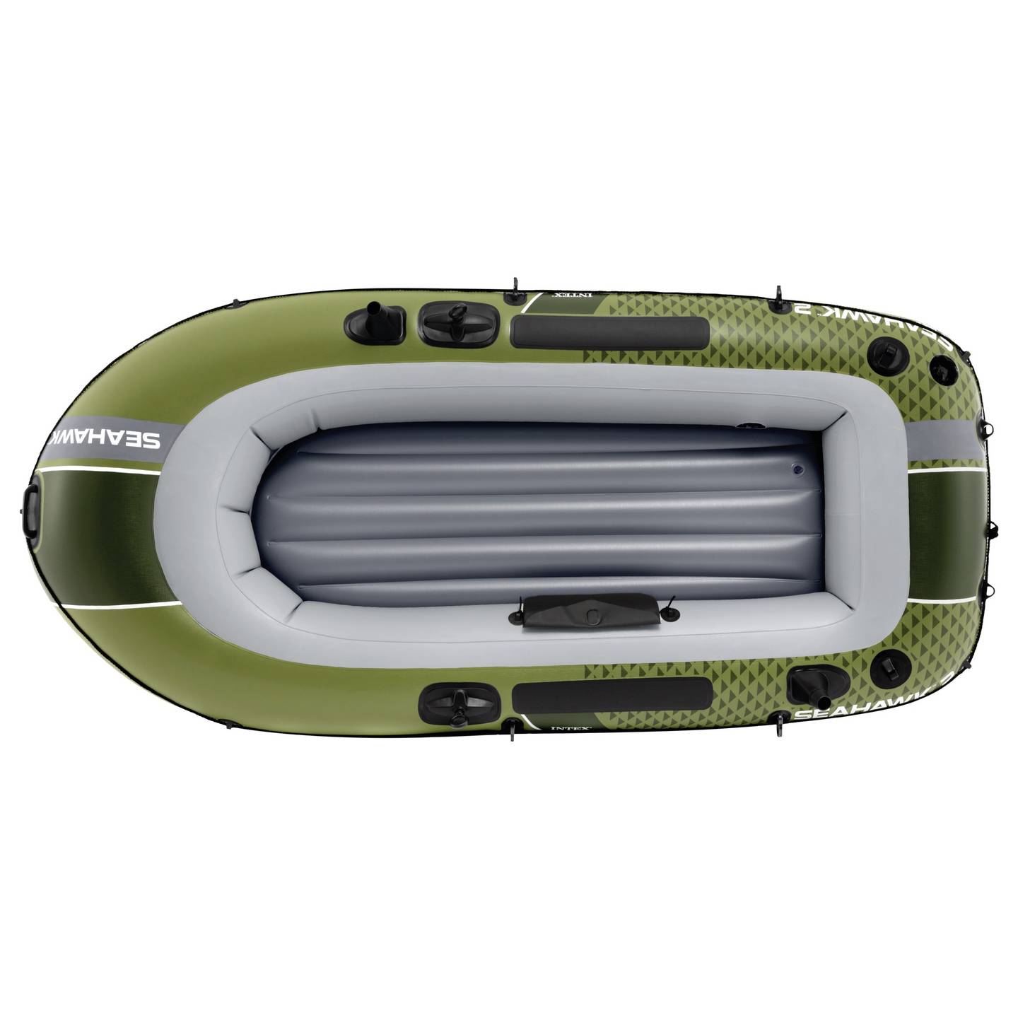 Intex Seahawk 2 Boot Sportboot bis 240 kg Angelboot mit Paddeln und Pumpe - 6941057430645