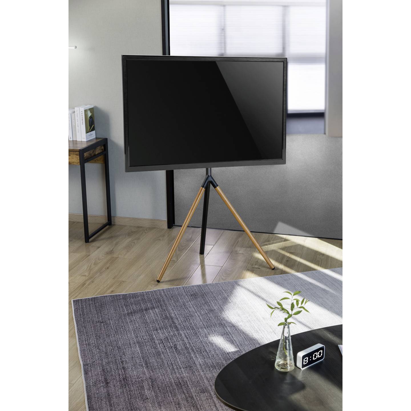 SpeaKa Professional TV-Standfuß Ständer Fernseher 114,3-165,1 cm Bodenständer - 4064161407814