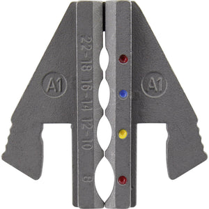 B-Ware TOOLCRAFT Crimpstempel Schrumpfschlauchverbinder PZ-500 Quetschbereich 0.5-10mm²