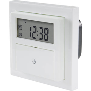 B-Ware Sygonix Unterputz-Timer digital Wochenprogramm 1800W Countdown-Funktion Lampe