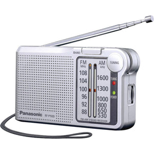 B-Ware Panasonic Taschenradio RF-P150DEG UKW Radio tragbar silber 120x68x31mm 113g