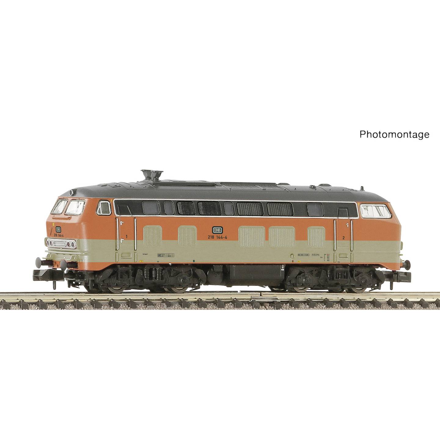 Fleischmann Lokomotive Diesellok Baureihe 218 Zug n Wagen Silberlinge CityBahn - 4005575263207