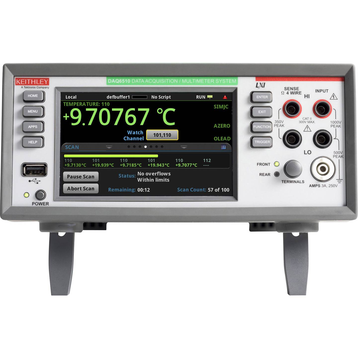 Keithley DAQ6510 Tisch-Multimeter True RMS AC/DC Messgerät 0.0001-1010V - 4053199535903