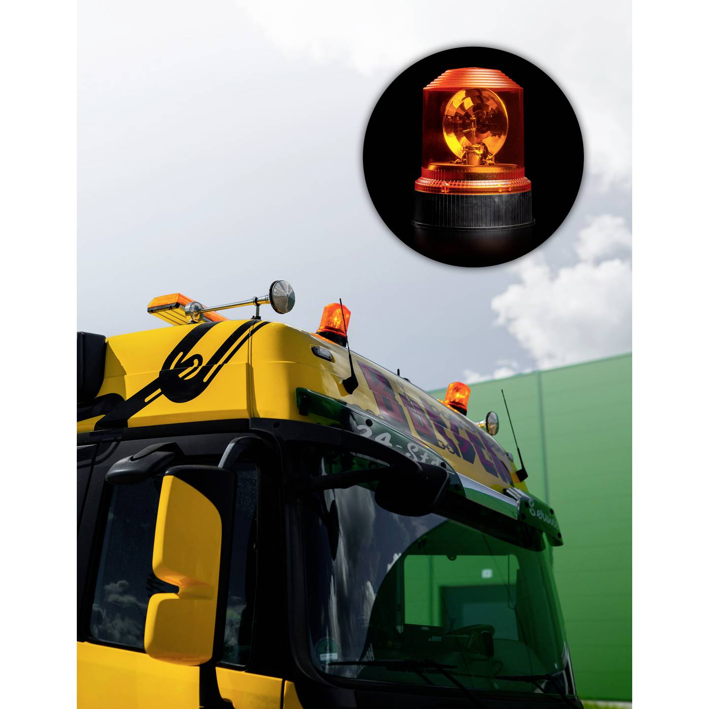 Osram Automotive Rundumleuchte Light Signal Halogen RBL101 24V Schraubmontage - 4062172192828
